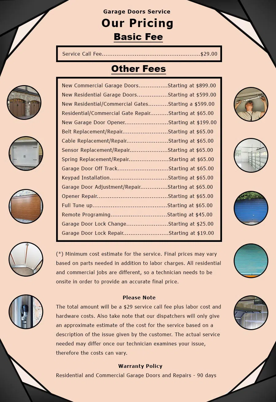 Paramount Garage Doors Store Paramount, CA 562-616-1764